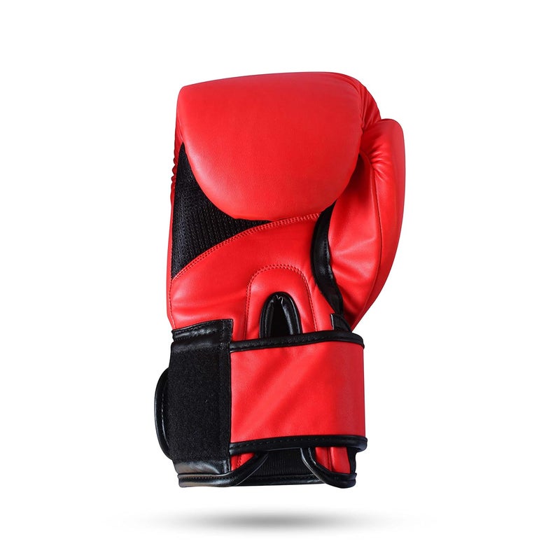 Jonex JJ Jonex Boxing Gloves, Big Boss Fighting Gloves for Adults, PU Punching Gloves (16oz, Red) - Image 3